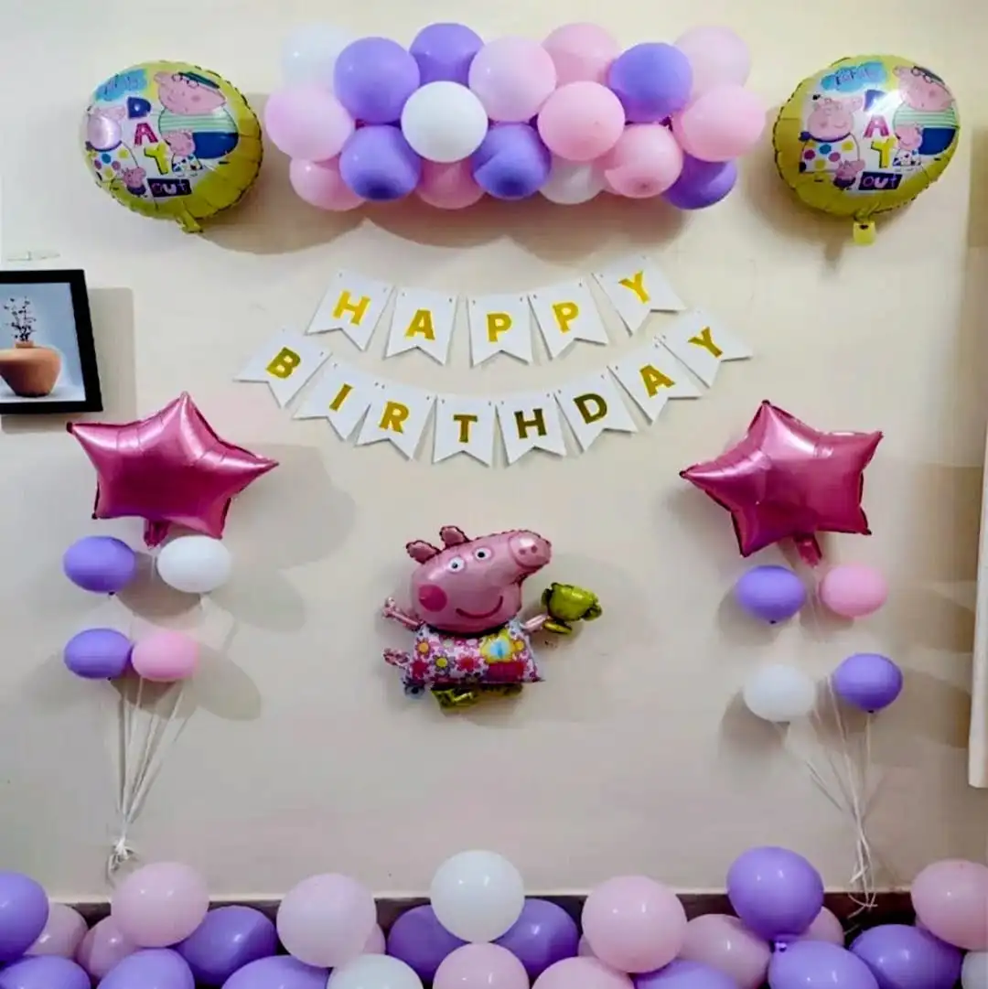 Peppa Pig Joyful Topload Birthday Decor